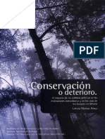 Conservación o Deterioro