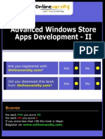 Developing Advanced Windows Store Apps - II - INTL PDF