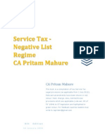Service Tax E Book (PDF Book) - CA Pritam Mahure
