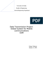 6567911-Data Transmission Project - Global System For Mobile Communications