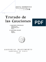 Tratado de Las Cauciones - Manuel Somarriva Undurraga