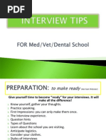 FOR Med/Vet/Dental School