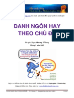 Danh Ngon Hay Theo Chu De