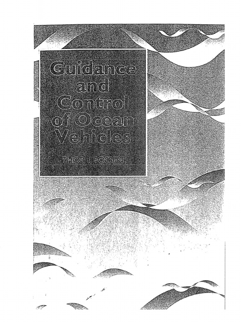 Guidance and Control of Ocean Vehicles-Thor I Fossen | PDF | Rotation ...