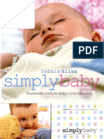 Ebook KNITTING Debbie Bliss Simply Baby 147 PG English