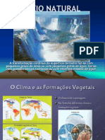 Meio Natural - Clima Formacoes Vegetais