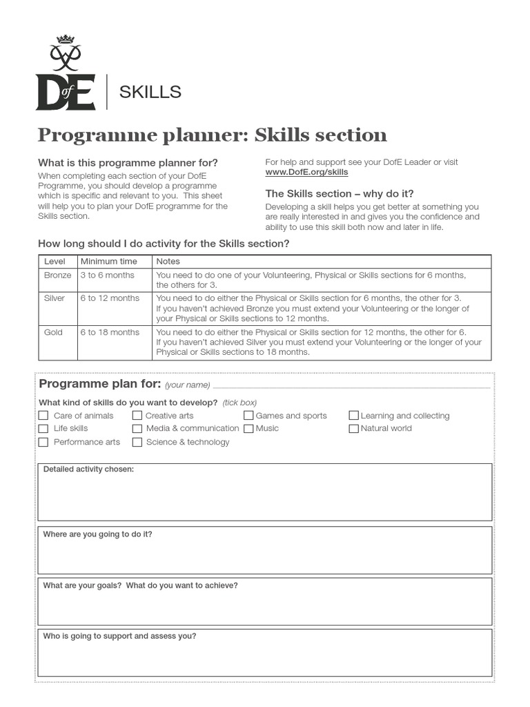 dofe-skills-section-activity-planner-pdf
