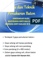 Gaya Dan Teknik Penukaran Baton