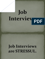 job interviews