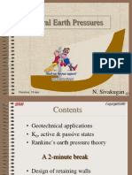 Lateral Earth Pressures