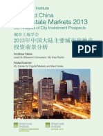 Mainland China Real Estate Markets 2013