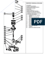 Ejemplos de Despiece de Valvulas