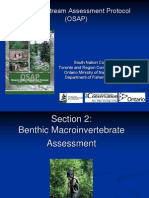 Ontario Stream Assessment Protocol (OSAP)