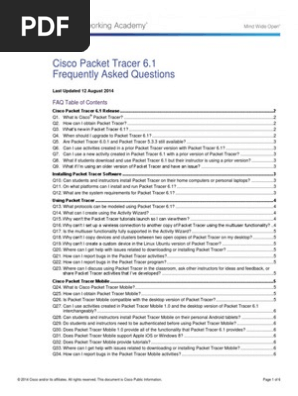 Cisco Packet Tracer 6.0.1 For Mac
