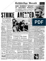 Fluoridation and Sunday Sport Disapproved by Socred Parley: Strike