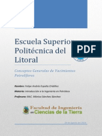 Conceptos Generales Yacimientos Petrolíferos - Felipe España