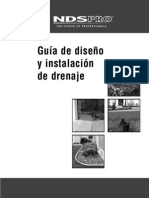 Principles of Exterior Drainage Quick Review en Espanol