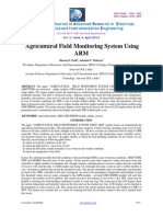 Agricultural Field Monitoring System Using ARM: I J A R E E I E