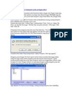 Mengirim Pesan Antar Komputer Pada Jaringan Lokal