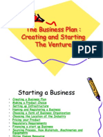 Business Plan Session-I