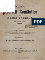 Istoria Bisericilor Romane Din Dacia Traiana