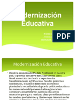 Modernizacion Educativa