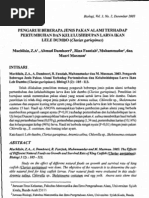 Download 2003_Pengaruh Pakan Alami Terhadap Larva Ikan Lele Dumbo by Muchlisin ZA SN23825167 doc pdf