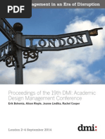 The 19th DMI International Design Management Research Conference