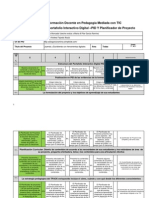 Matriz de Valoracion PID y Planificador de Proyectos Maria Del Pilar Garcia Ramírez