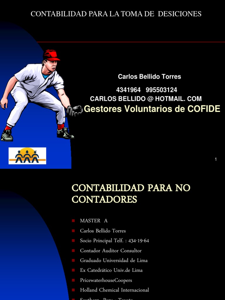 Contabilidad para la Toma de Decisiones | PDF | Derecho