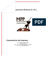 Presentacion MPP - Cotizacion 2012 Michilla