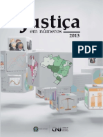 Conselho Nacional de Justiça - Justiça Em Números - 2013
