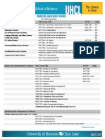 UHCL Degree Plan