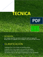 Tecnica Futbol