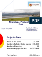 Financing a 24 MW Photovoltaic Plant in Salerno, Italy