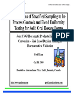 In-Process Testing - 2005 PQRI