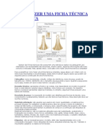 Como Fazer Uma Ficha Técnica Completa