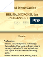 HERNIA, HIDROKEL DAN UNDESENSUS TESTIS