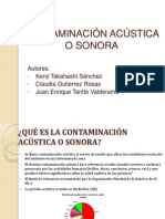 Contaminacion Sonora