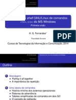 Similares em shell GNU/Linux de comandos cmd.exe do MS-Windows -- Primeira visão