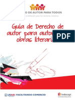 Guia de Derecho de Autor para Autores de Obras Literarias (Indecopi)