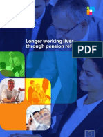 Longer Working Lives Through Pension Reforms: European Commission