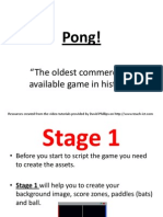 9.5 PONG GAME