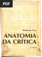Frye Northrop Anatomia Da Critica