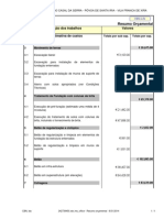 Medições FUND e EST - Escola Botaozinho