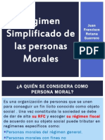Régimen Simplificado de Las Personas Morales