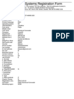 Adobe Systems Registration Form