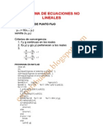 Sistema de Ecuaciones No Lineales