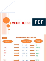 Verb To Be Revision