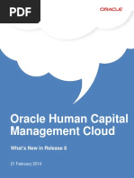 Oracle HCM Cloud Whats New For R8